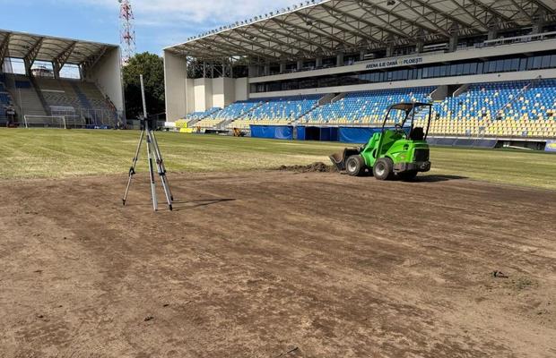 După amenințarea LPF, se schimbă gazonul pe stadionul din Superliga: „Nu se poate juca circa 6 săptămâni”