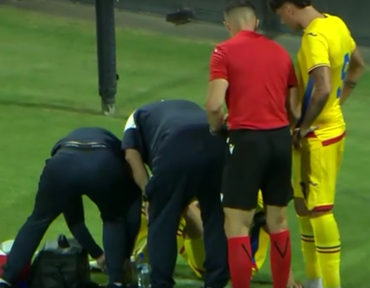 Cătălin Vulturar, accidentat în Cipru U21 - România U21