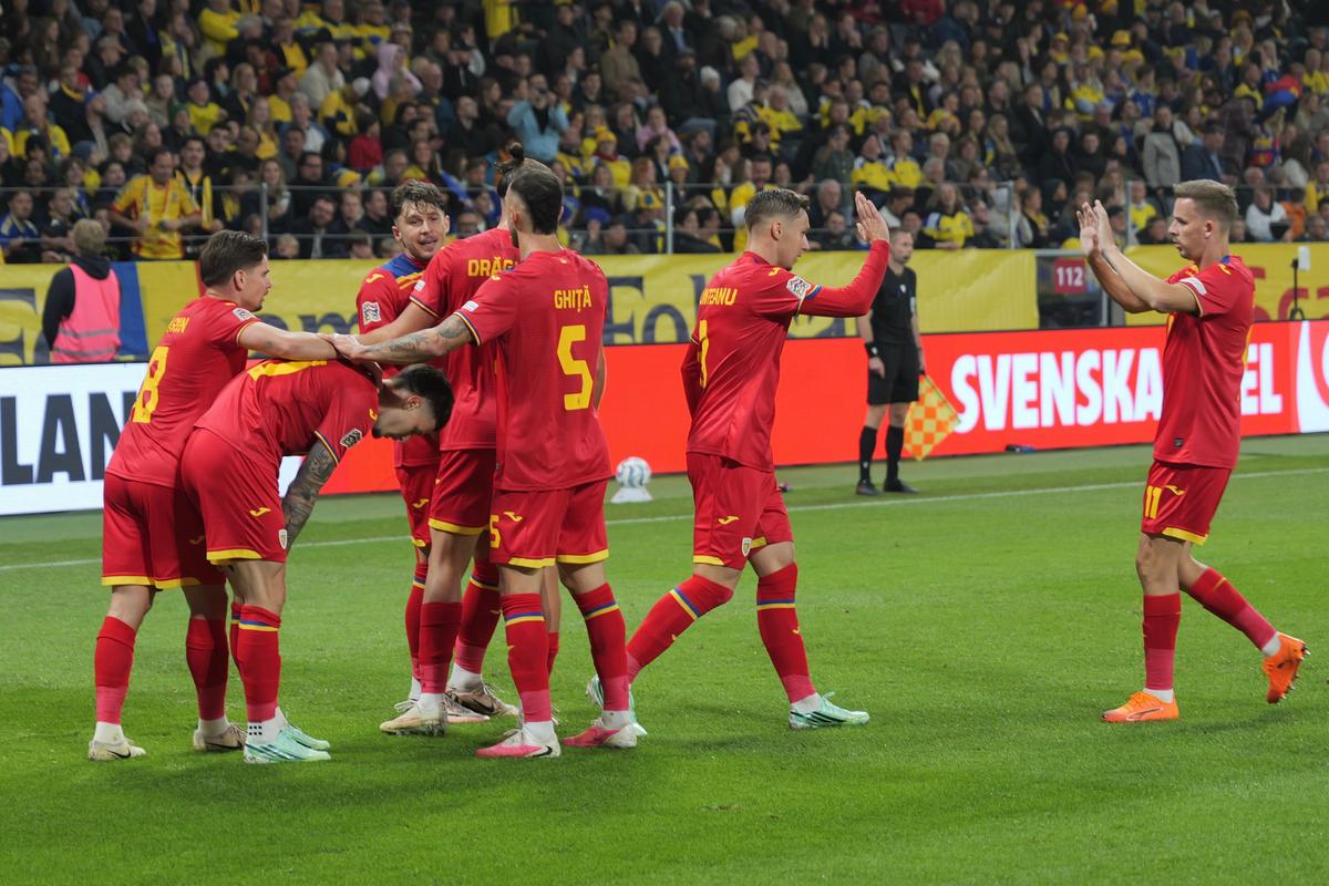 Dennis Man, gol în Suedia - România