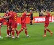 Dennis Man, gol în Suedia - România/ foto Andrei Furnigă (GSP)