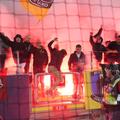 Suporterii români au produs haos și distrugeri în timpul meciului Suedia - România de pe „Strawberry Arena” din Stockholm. Foto: Andrei Furnigă (GSP)