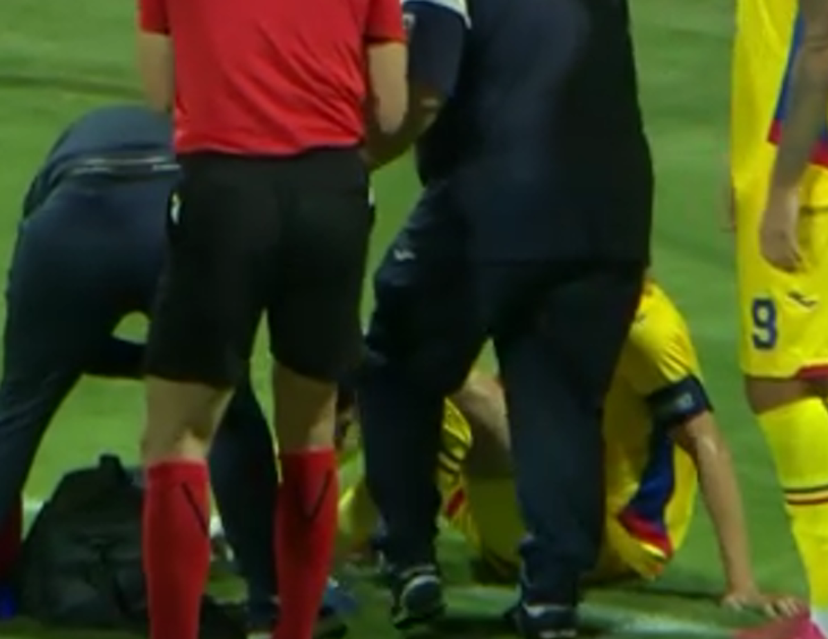 Cătălin Vulturar, accidentat în Cipru U21 - România U21
