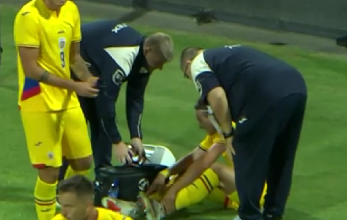 Cătălin Vulturar, accidentat în Cipru U21 - România U21