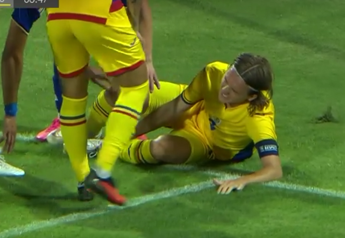 Cătălin Vulturar, accidentat în Cipru U21 - România U21