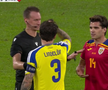 Suedia, gol anulat cu România // foto: captură Antena 1