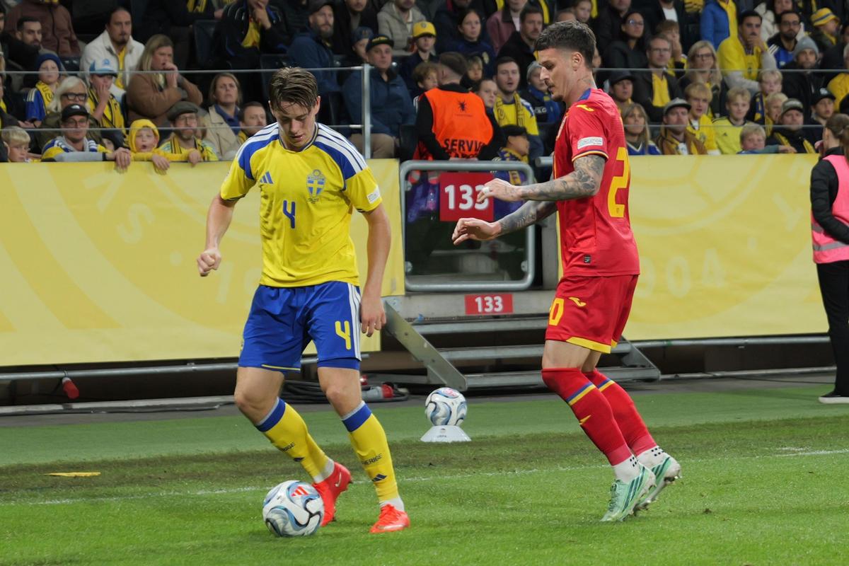 Repriza 2 în Suedia - România, în etapa #1 din Liga Națiunilor // foto: Andrei Furnigă (GSP.ro)
