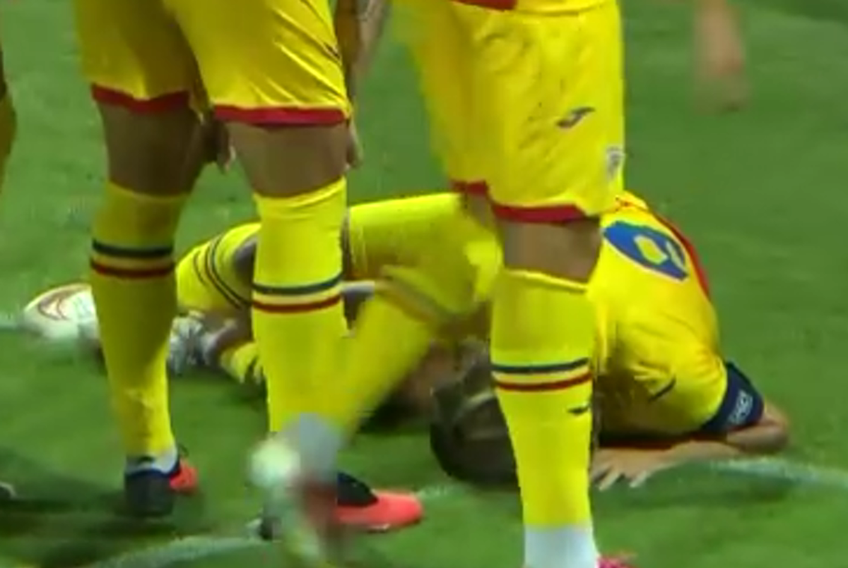 Cătălin Vulturar, accidentat în Cipru U21 - România U21