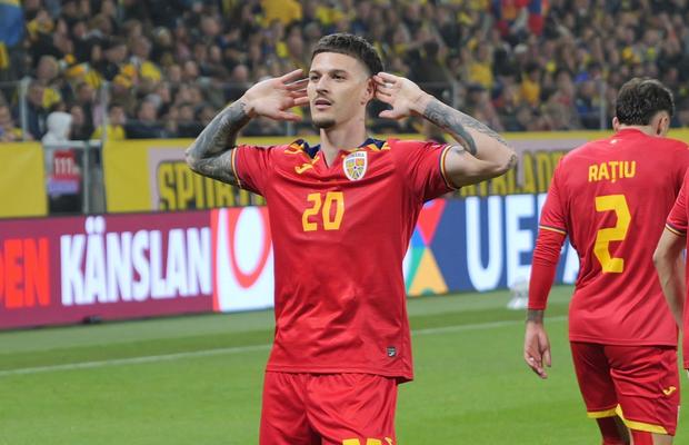 Dennis Man, cu capul în pământ după ce a înscris la Stockholm: „Ar trebui să ne dea de gândit. E o perioadă mai nasoală pentru mine”