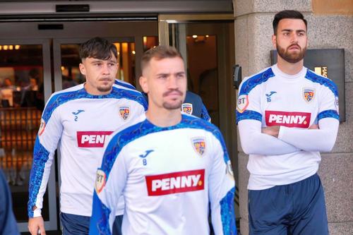Andrei Rațiu, Darius Olaru și Valentin Cojocaru, înainte de Suedia - România / Foto: Andrei Furnigă (GSP)