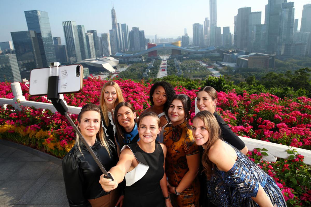 FOTO Simona Halep la Shenzen
