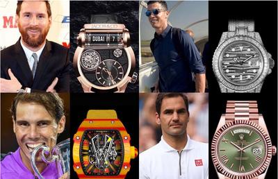 GALERIE FOTO Cele mai scumpe 50 de ceasuri ale sportivilor! Floyd Mayweather are o bijuterie de 18 milioane de dolari