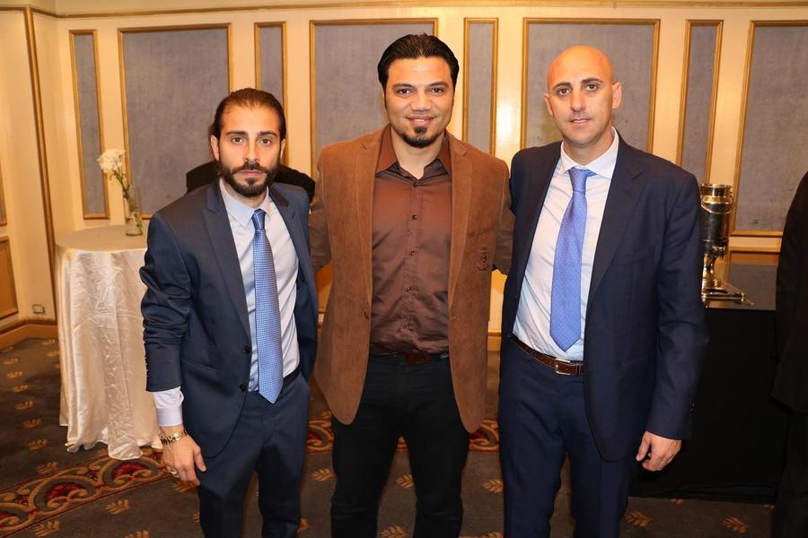 Almoukri, Elzayat și Rufo Collado, poză postată pe site-ul Nasmeca la anunțul privind deschiderea de academii în Egipt EXCLUSIV Fața nevăzută a spaniolilor care controlează Dinamo: academii fantomă, partener român căutat pentru datorii și o pretinsă prietenie cu Borcea