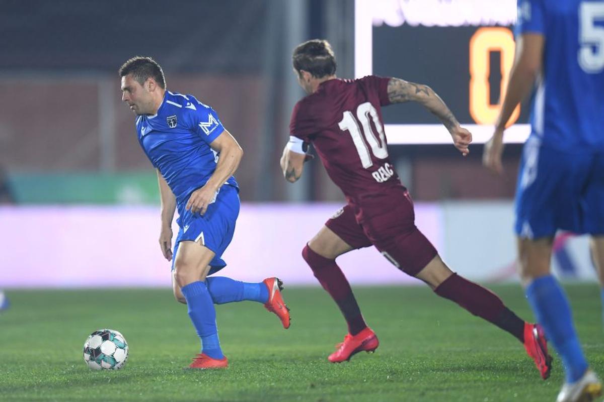 FC VOLUNTARI - CFR CLUJ 0-1. Nici suspendarea nu-l poate opri pe Dan Petrescu: „L-am auzit și din tribună!” 