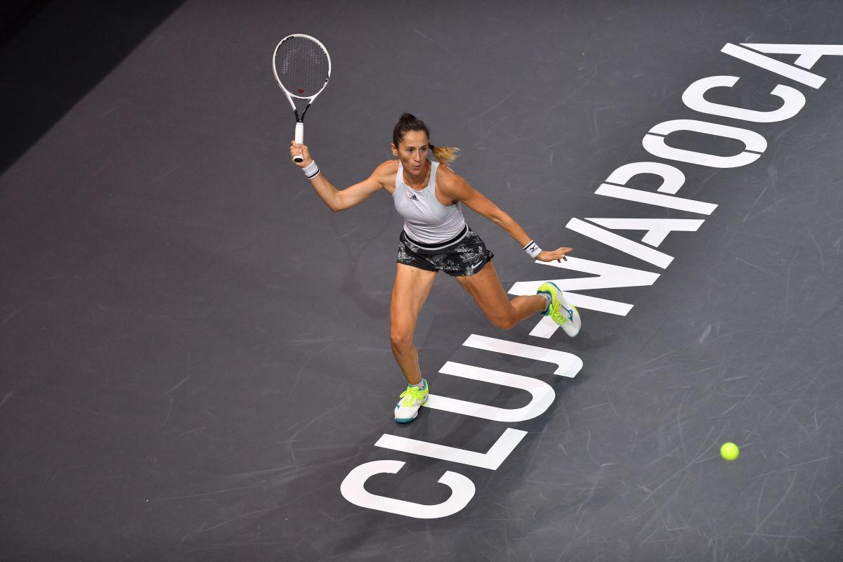 FOTO Simona Halep la Transyvania Open, antrenament 25.10.2021