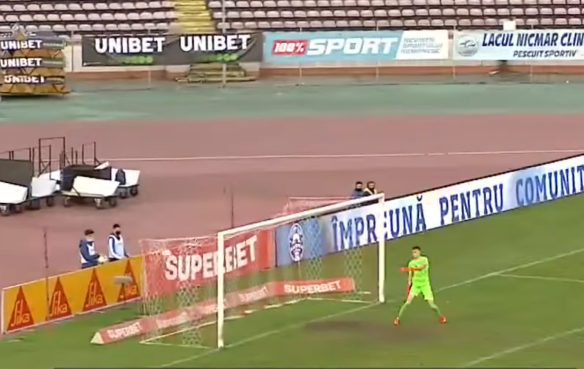 Ioan Hora, primul gol în Academica Clinceni - UTA