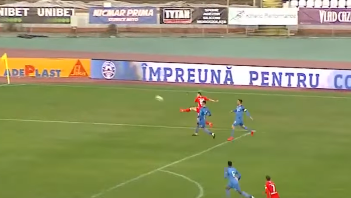 Ioan Hora, primul gol în Academica Clinceni - UTA