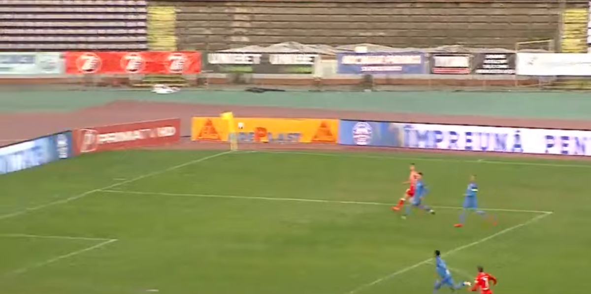 Ioan Hora, primul gol în Academica Clinceni - UTA
