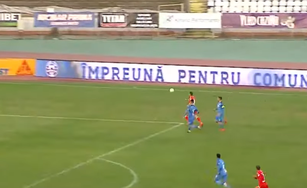 Ioan Hora, primul gol în Academica Clinceni - UTA