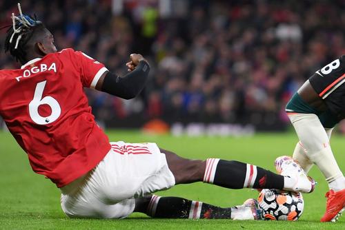 Intrarea care i-a adus eliminarea lui Paul Pogba // foto: Guliver/gettyimages
