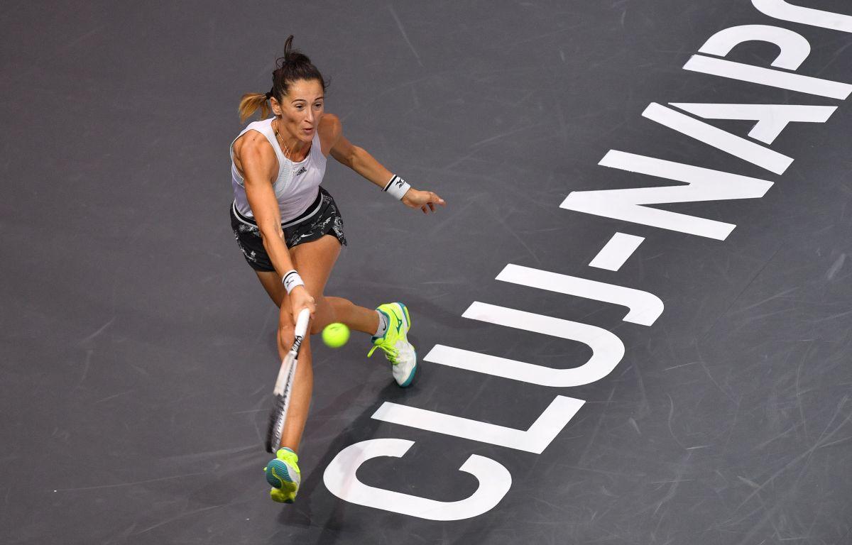 FOTO Simona Halep la Transyvania Open, antrenament 25.10.2021