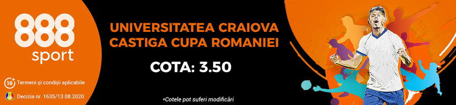Favorite, cote și ponturi pariuri optimi Cupa României la fotbal