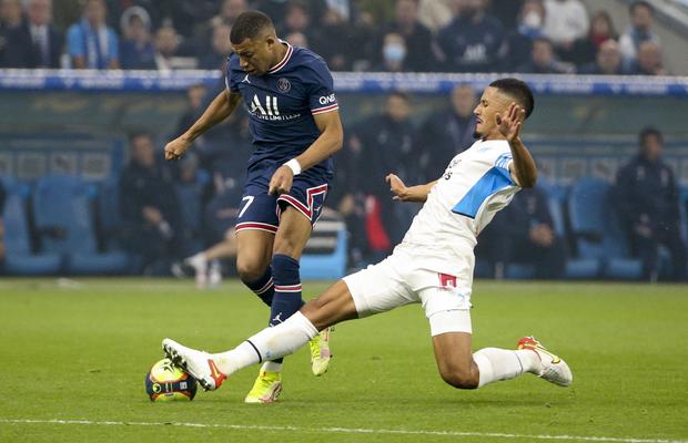 Fotbalistul de 20 de ani despre vorbește toată lumea, după Olympique Marseille - PSG! A câștigat 4 din 5 dueluri directe cu Mbappe