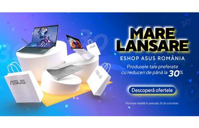 Utilizatorii din România pot cumpăra începând din luna octombrie produsele ASUS direct din site-ul global