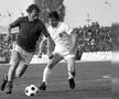 Nicolae Dobrin, în acțiune, împotriva Valenciei, în victoria piteștenilor, 2-1, din '78