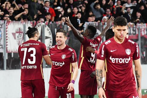CFR Cluj a câștigat derby-ul cu U, 2-1 // foto: Imago Images
