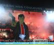 Scenografie impresionantă la PSG - AC Milan: Belmondo a luat la țintă „diavolul milanez”