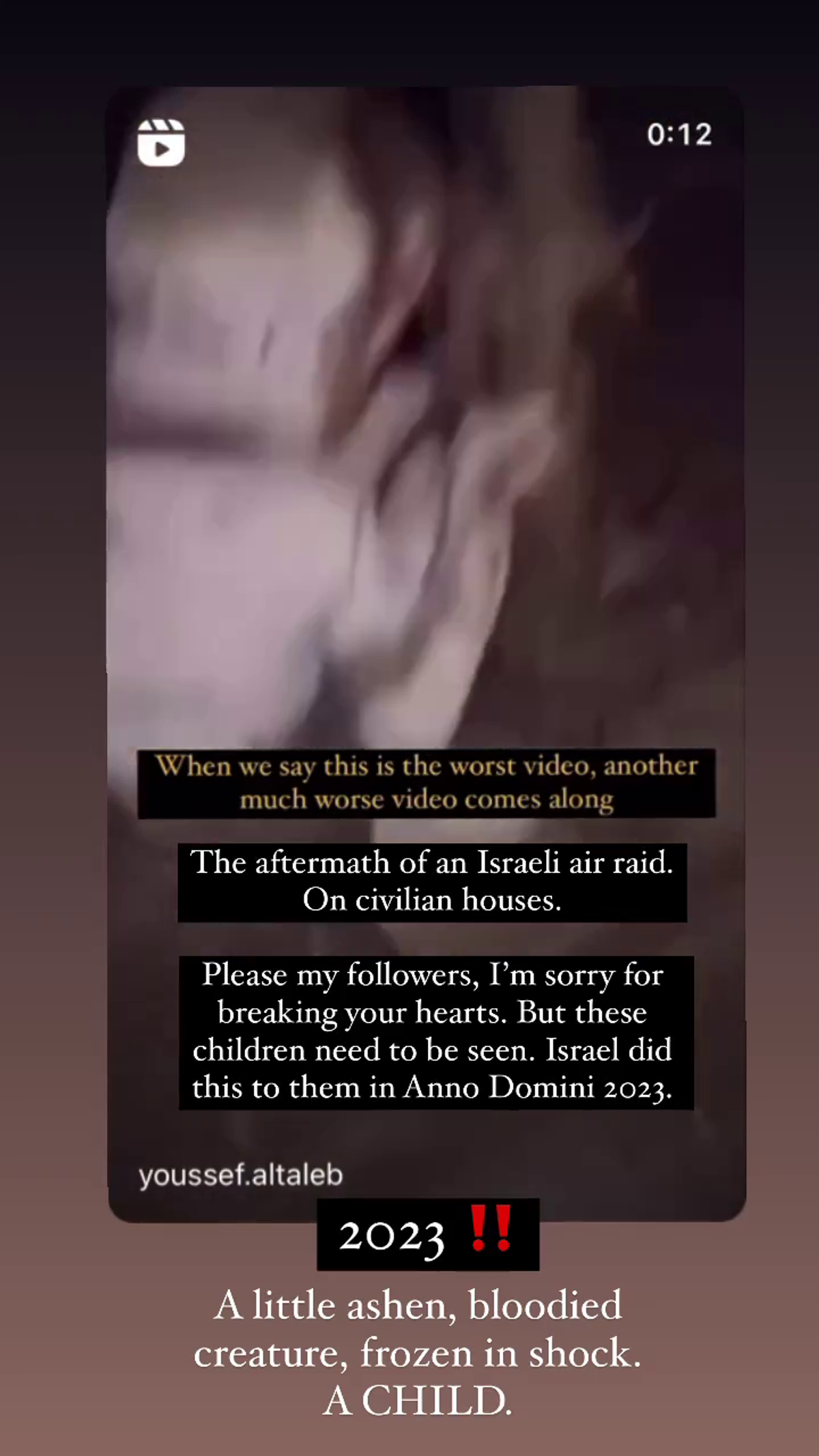Raluca Zenga s-a poziționat de partea Palestinei » Serie de mesaje împotriva războiului: „Plâng. Știu că vă frâng inimile, dar acești copii trebuie văzuți”