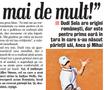 Materialul cu Dudi Sela din Gazeta Sporturilor