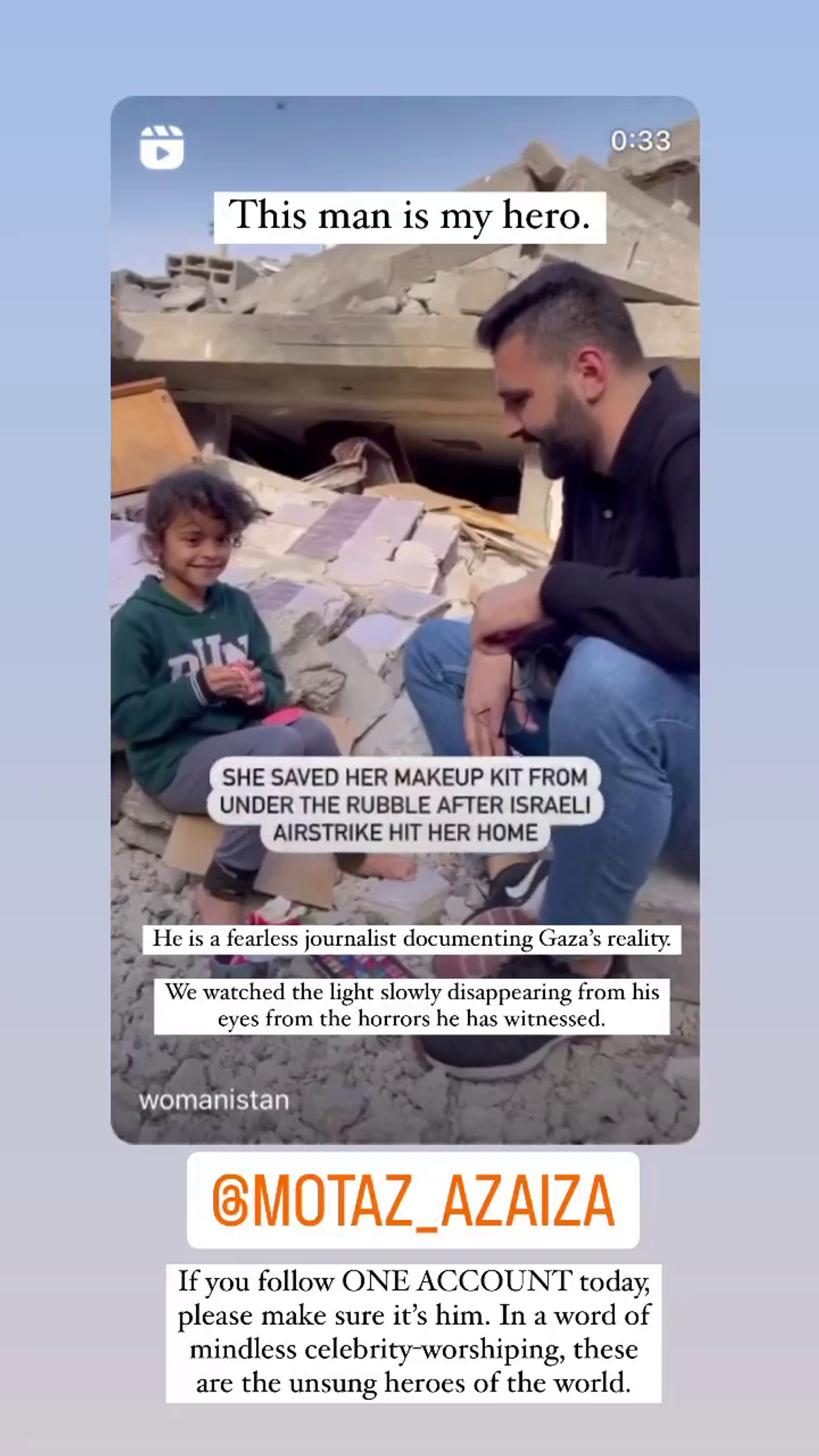FOTO Raluca Zenga, mesaje de susținere pentru Palestina