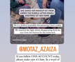 FOTO Raluca Zenga, mesaje de susținere pentru Palestina