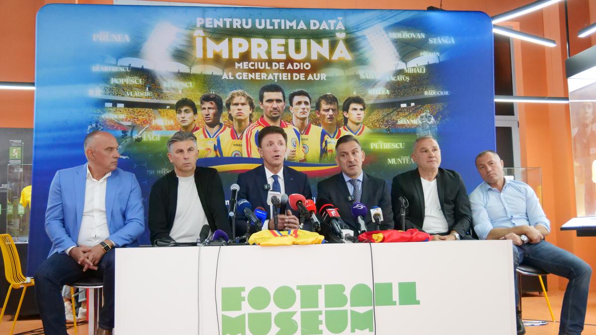 Meci de gală anunțat de „Generația de Aur”: „Ultima oară când mai jucăm împreună! Vrem ca echipa adversă să fie condusă de Mourinho”