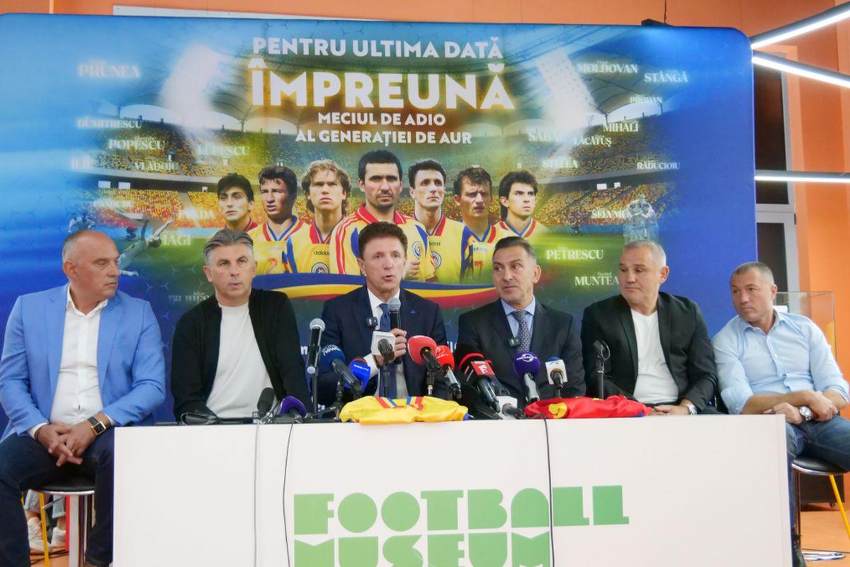 Meci de gală anunțat de „Generația de Aur”: „Ultima oară când mai jucăm împreună! Vrem ca echipa adversă să fie condusă de Mourinho”