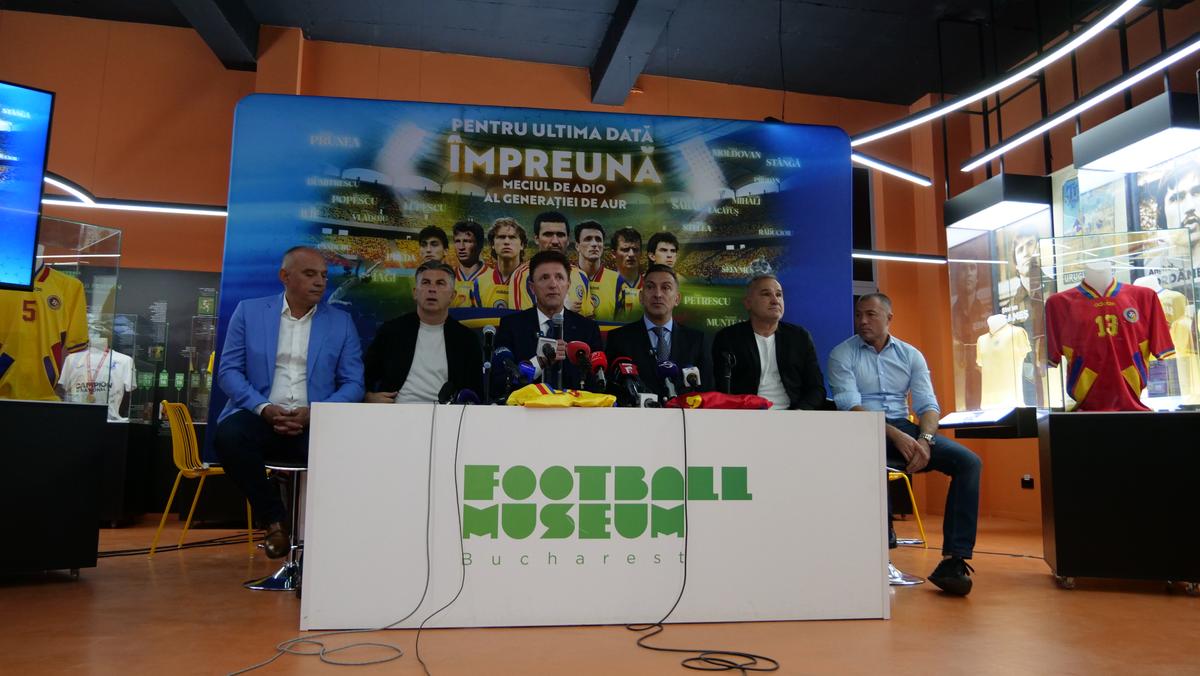 Meci de gală anunțat de „Generația de Aur”: „Ultima oară când mai jucăm împreună! Vrem ca echipa adversă să fie condusă de Mourinho”