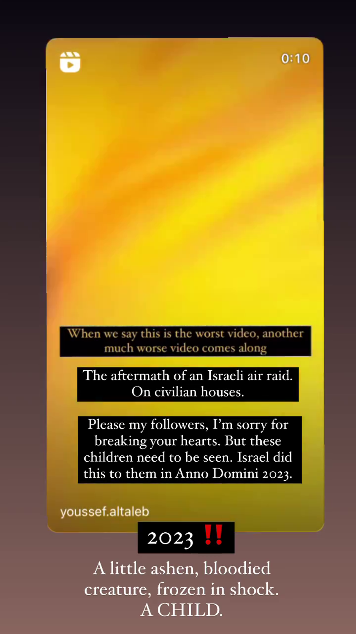 FOTO Raluca Zenga, mesaje de susținere pentru Palestina