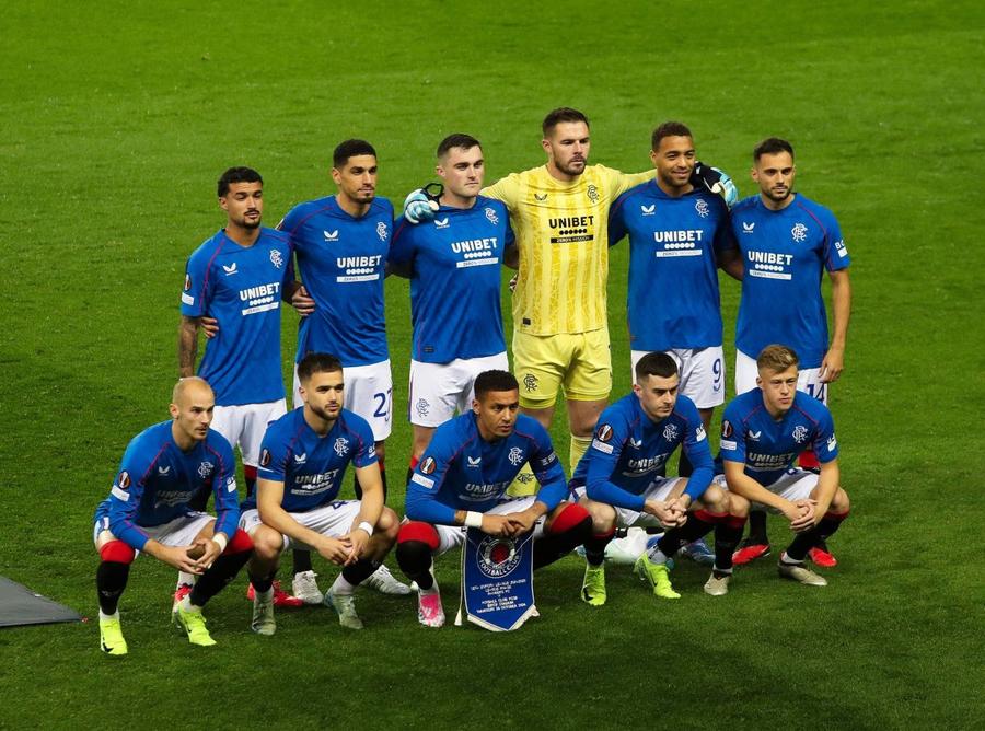 Jucătorii lui Philippe Clement nu le-au lăsat nicio speranță adversarilor de la FCSB joi, pe Ibrox Park / Foto: Imago Lovitură primită de Gigi Becali! Cât a costat-o pe FCSB înfrângerea din Scoția » Ce sumă are deja în cont campioana României după trei etape ale grupei!