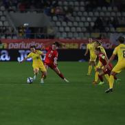 România pierde dramatic meciul de pe teren propriu cu Polonia, în barajul pentru WEURO 2025. FOTO: Dumitru Angelescu (Libertatea)