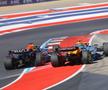 Max Verstappen și Lando Norris, duel la limită pe circuitul din Austin