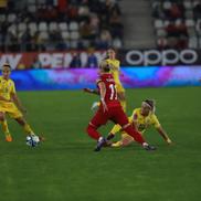 România pierde dramatic meciul de pe teren propriu cu Polonia, în barajul pentru WEURO 2025. FOTO: Dumitru Angelescu (Libertatea)