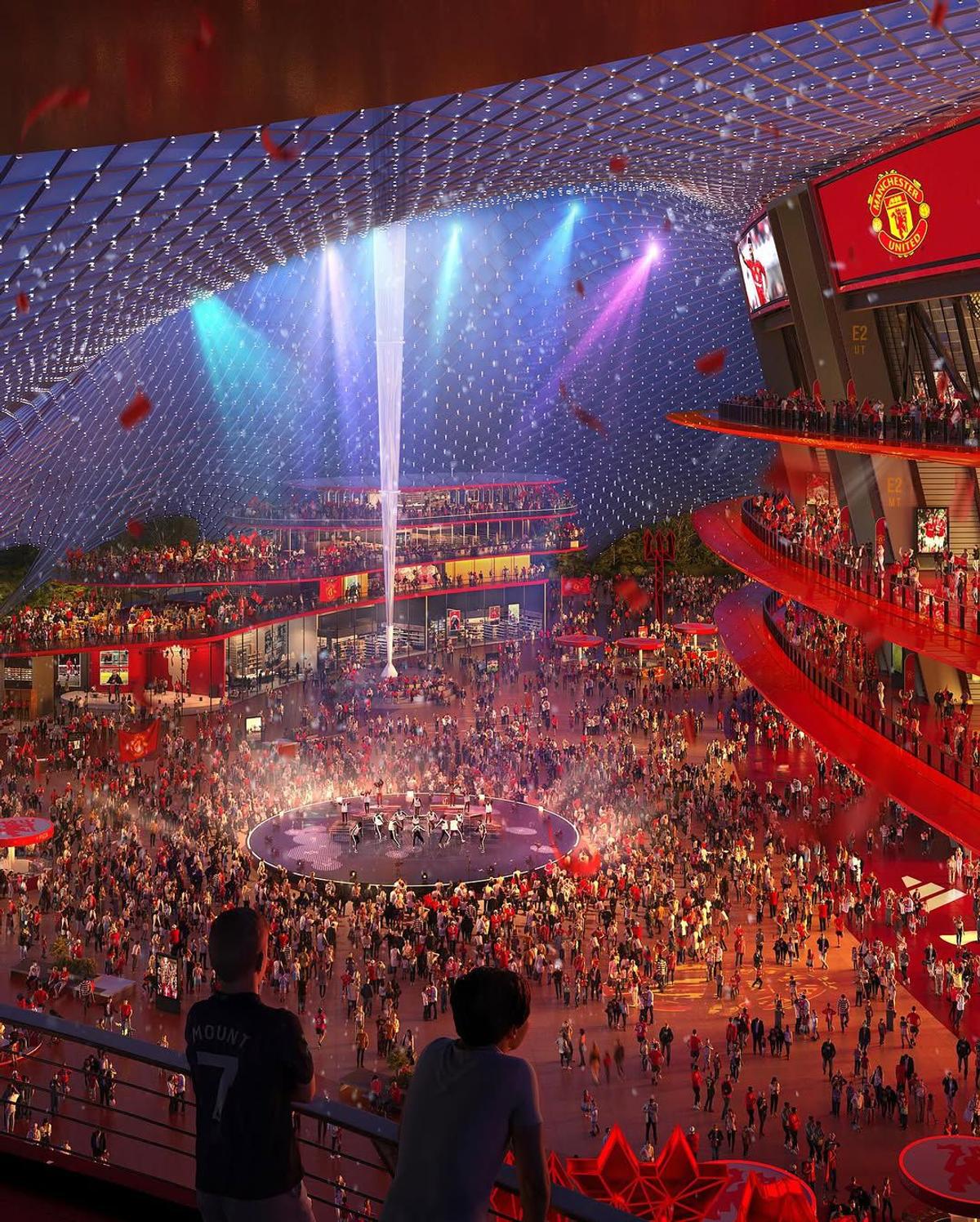 Manchester United, consultări cu fanii în privința noului stadion » Designul revoluționar ar putea fi abandonat