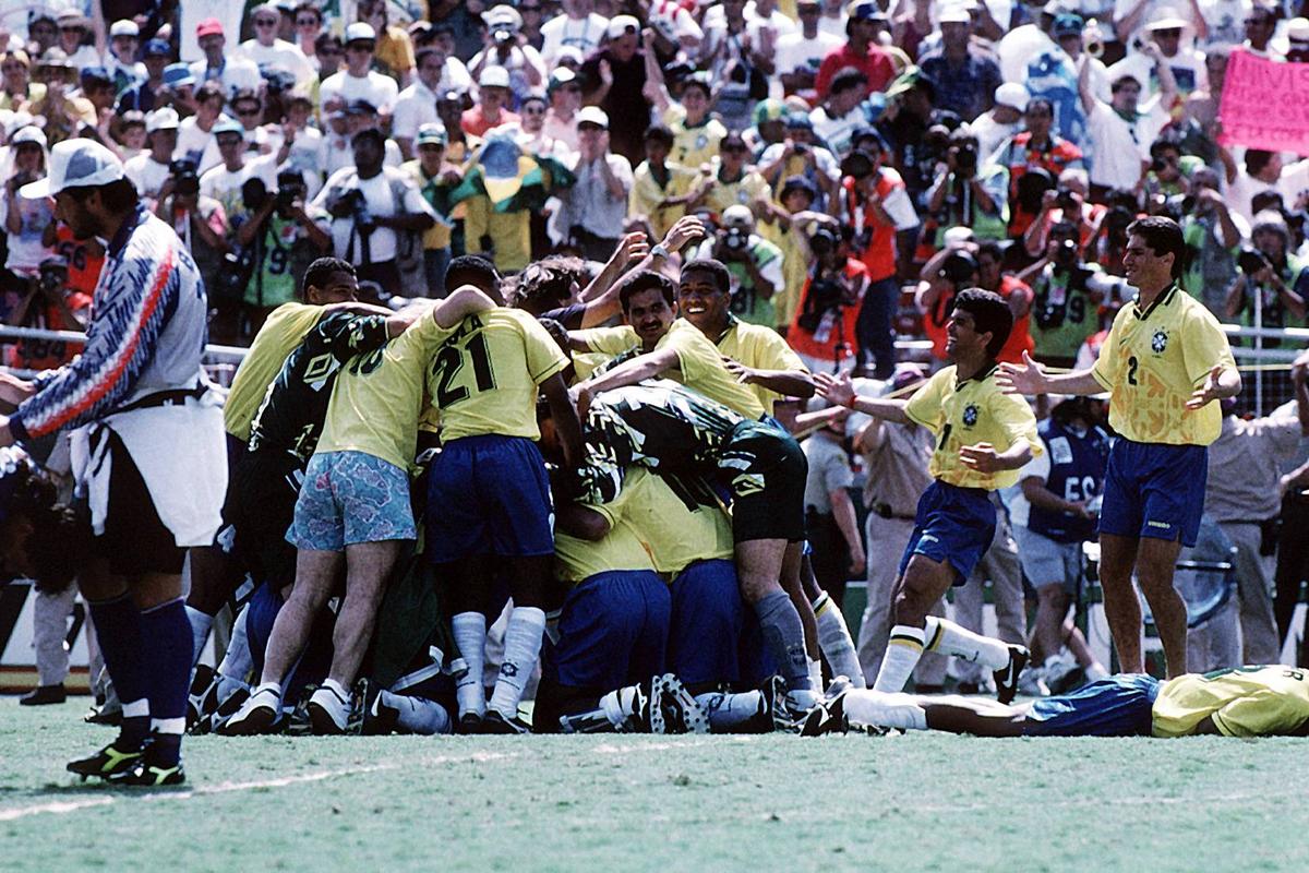 Penalty-ul ratat de Baggio si bucuria „Seleção”