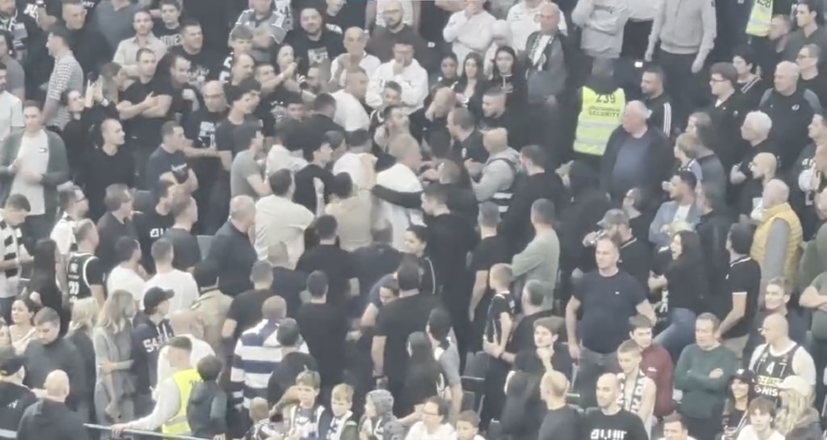 Confruntare violentă între suporterii lui Partizan