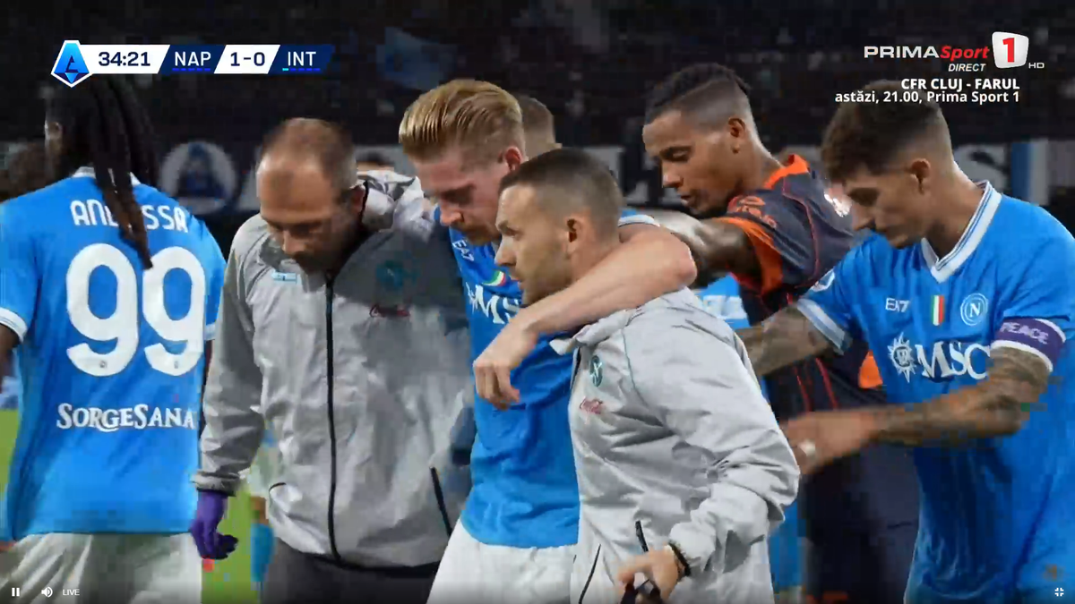 A marcat împotriva lui Cristi Chivu și a rămas împietrit » Imagini nemaivăzute cu superstarul mondial, în Napoli - Inter