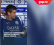 Viral! Cristi Chivu, „atacat” în conferință: „Băieți, a intrat în tricou!” » Cum s-a terminat totul