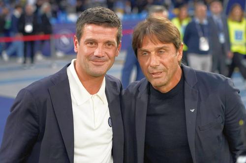 Antonio Conte și Cristi Chivu // foto: Imago