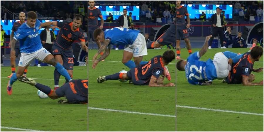 FOTO: Corriere dello Sport Specialistul a dat verdictul, la penalty-ul controversat din Napoli - Inter
