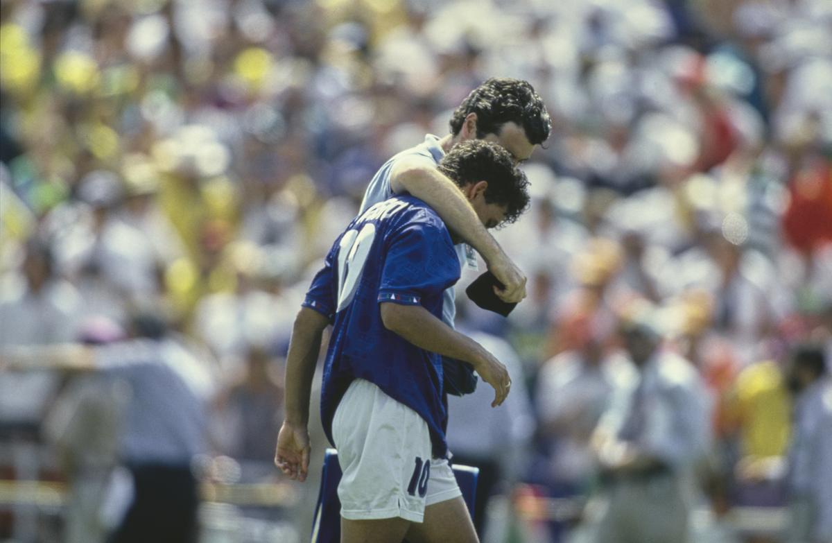 Penalty-ul ratat de Baggio si bucuria „Seleção”